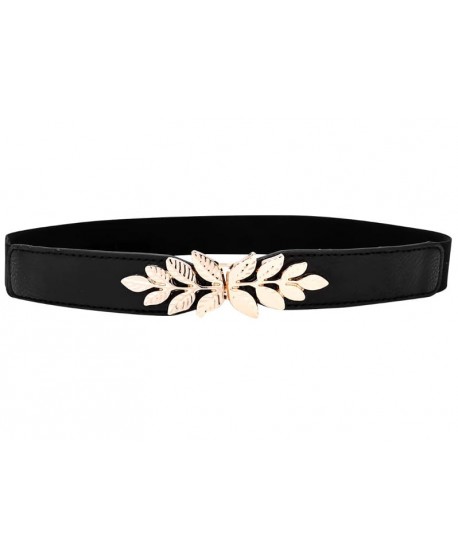 Pasek elastyczny ze złotymi listkami