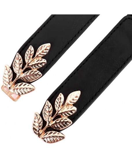 Pasek elastyczny ze złotymi listkami