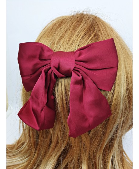 Spinka automatyczna z dużą kokardą