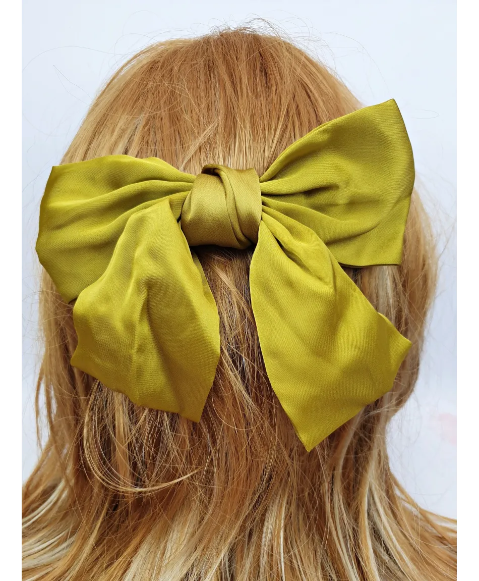 Spinka automatyczna z dużą kokardą