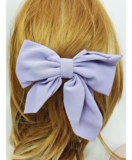 Spinka automatyczna z pastelową kokardą