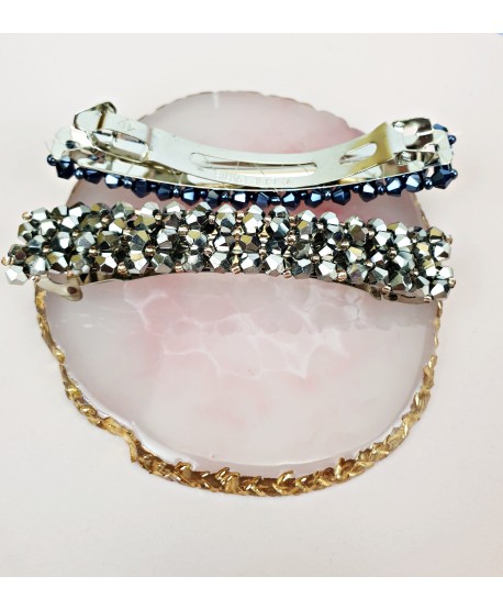 Spinka automatyczna z kryształków w kolorze do wyboru