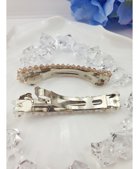 Spinka automatyczna z kryształków w kolorze do wyboru