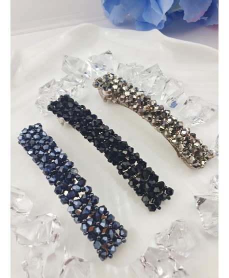 Spinka automatyczna z kryształków w kolorze do wyboru