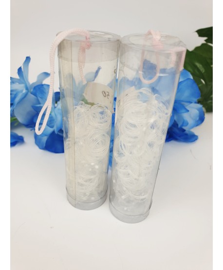 Gumeczki do warkoczyków w tubkach