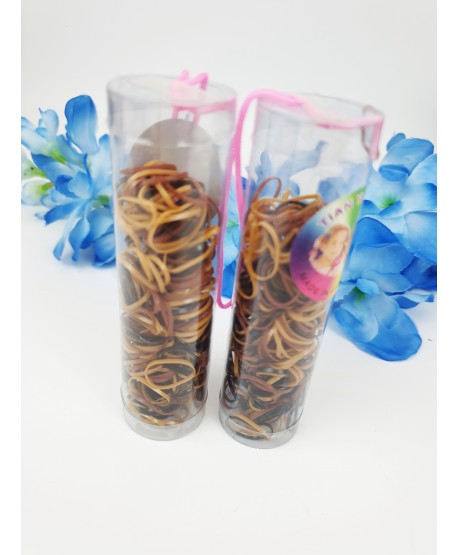 Gumeczki do warkoczyków w tubkach