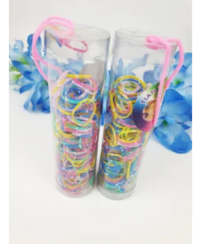 Gumeczki do warkoczyków w tubkach