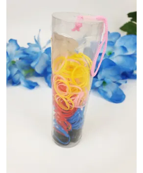 Gumeczki do warkoczyków w tubkach