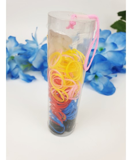 Gumeczki do warkoczyków w tubkach