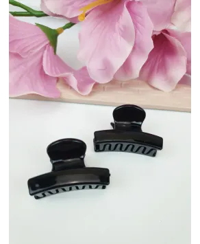 Spinki żabki czarne różne wzory