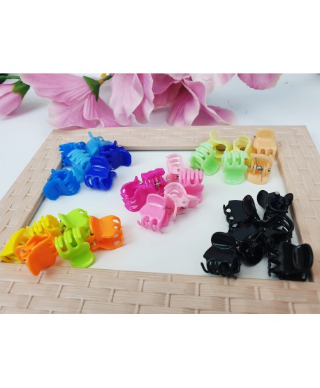Żabki do włosów małe zestawy kolorów