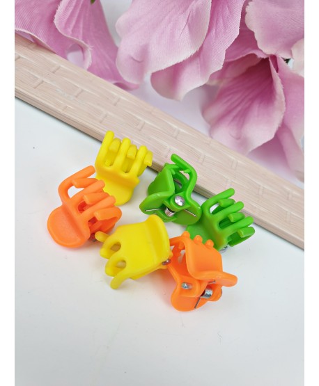 Żabki do włosów zestawy kolorów 6szt