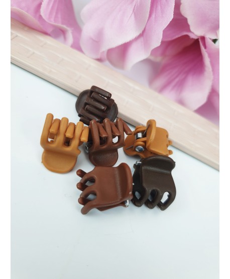 Żabki do włosów zestawy kolorów 6szt