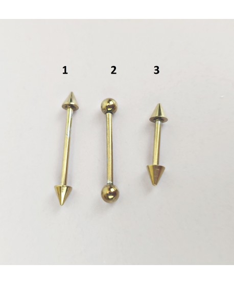 Sztangi złote stal trzy modele