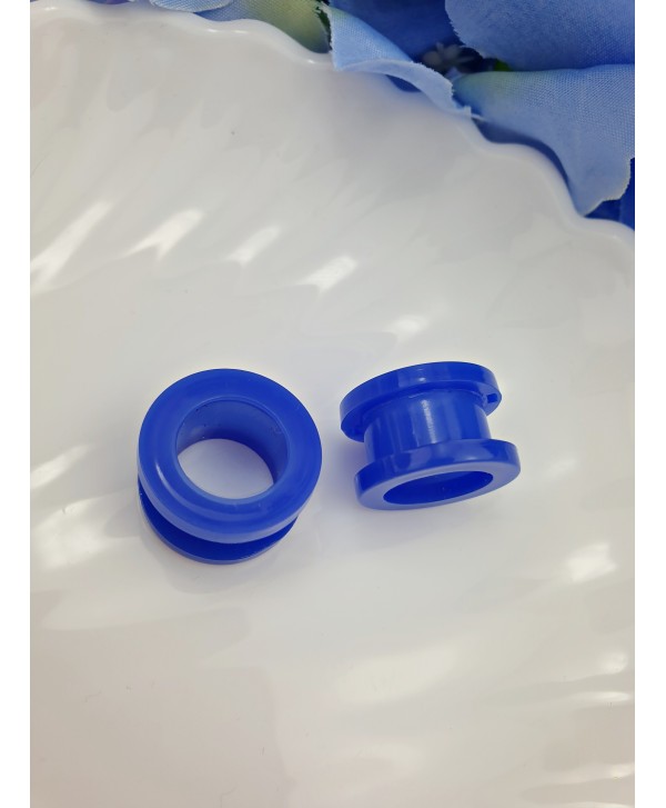 Tunel akryl 14 mm chabrowy Tunel akryl 14 mm chabrowy