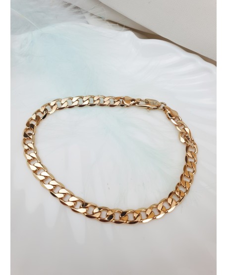 Bransoletka męska stal pancerka