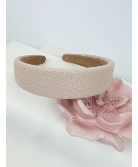 Opaski do włosów imitujące skórkę