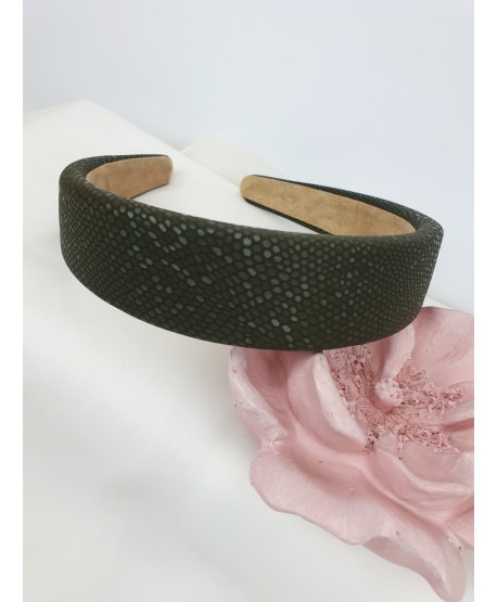 Opaski do włosów imitujące skórkę