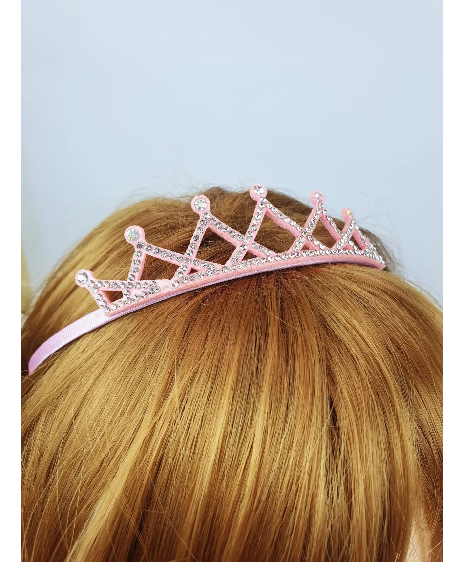 Opaska dziewczęca korona księżniczki