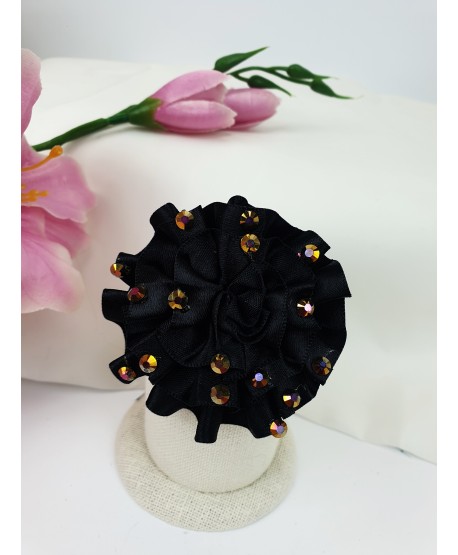 Pierścionek z bardzo dużym kwiatem