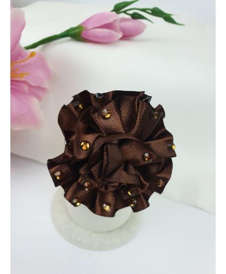 Pierścionek z bardzo dużym kwiatem