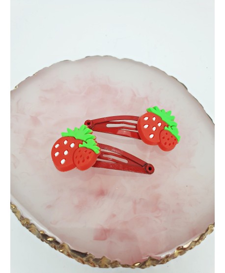 Spineczki z truskawkami 2szt