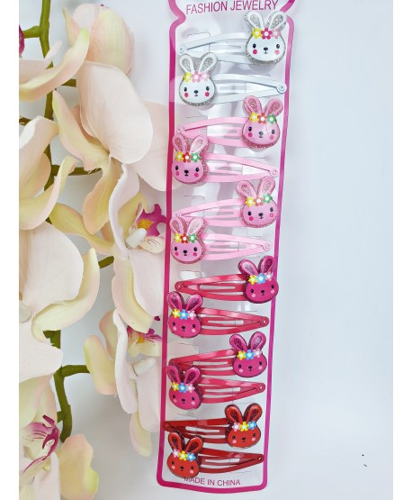 Spineczki z króliczkami 2szt