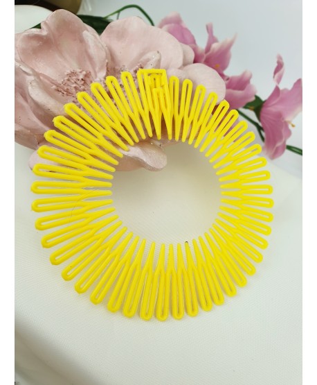 Opaska do włosów sprężynka słoneczko