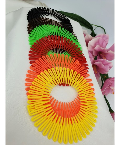 Opaska do włosów sprężynka słoneczko