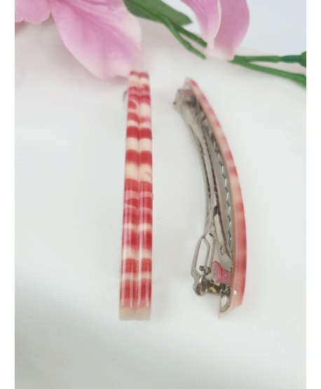 Spinki automatyczne kolorowe cienkie