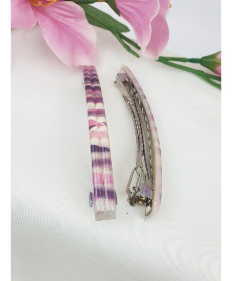 Spinki automatyczne kolorowe cienkie