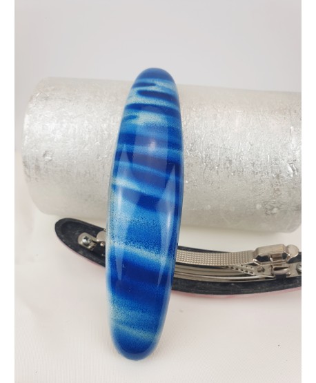 Spinki automatyczne kolorowe owalne