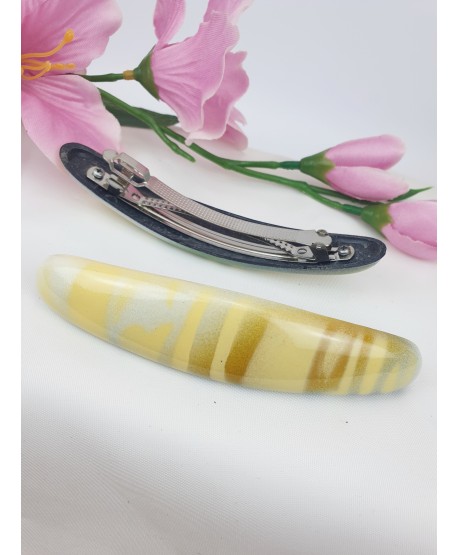 Spinki automatyczne kolorowe owalne