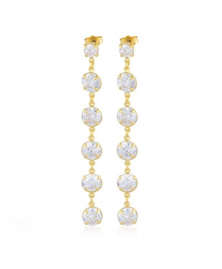 Kolczyki- biały chanel- 5 cm