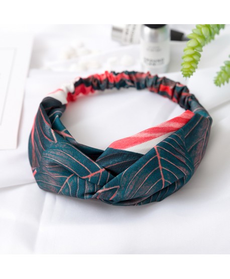 Opaska z węzłem liście