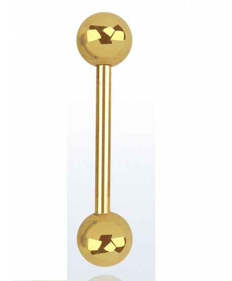 Kolczyki do języka złote