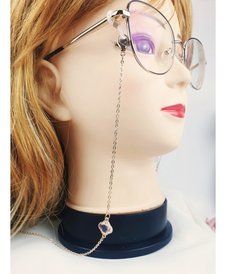 Łańcuszki do okularów z koniczynką