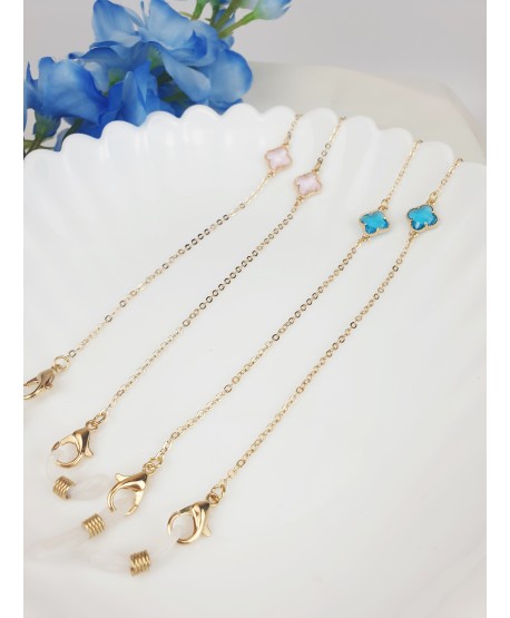 Łańcuszki do okularów z koniczynką