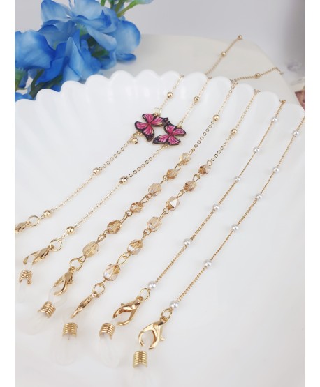 Łańcuszki do okularów złote