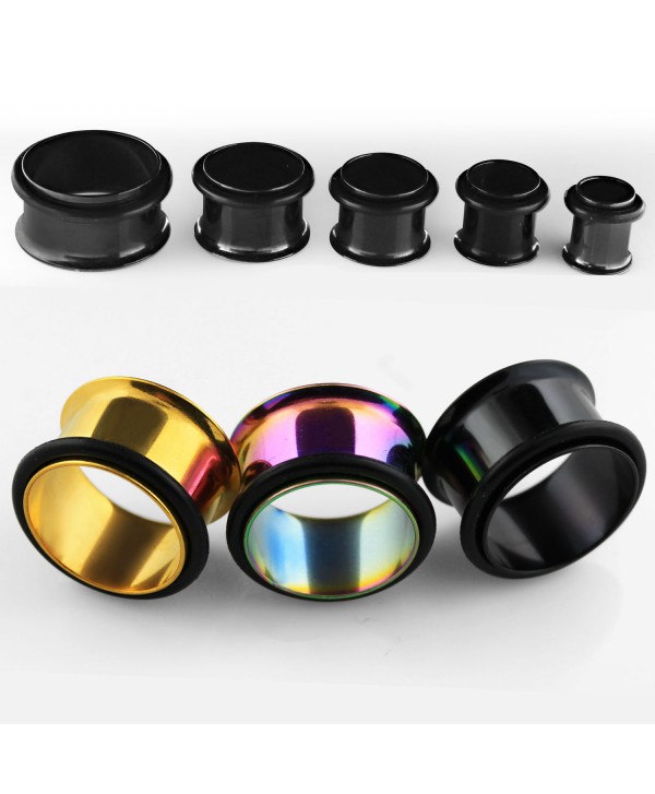 Stalowy tunel czarny z o-ringiem 10 mm Stalowy tunel czarny z o-ringiem 10 mm