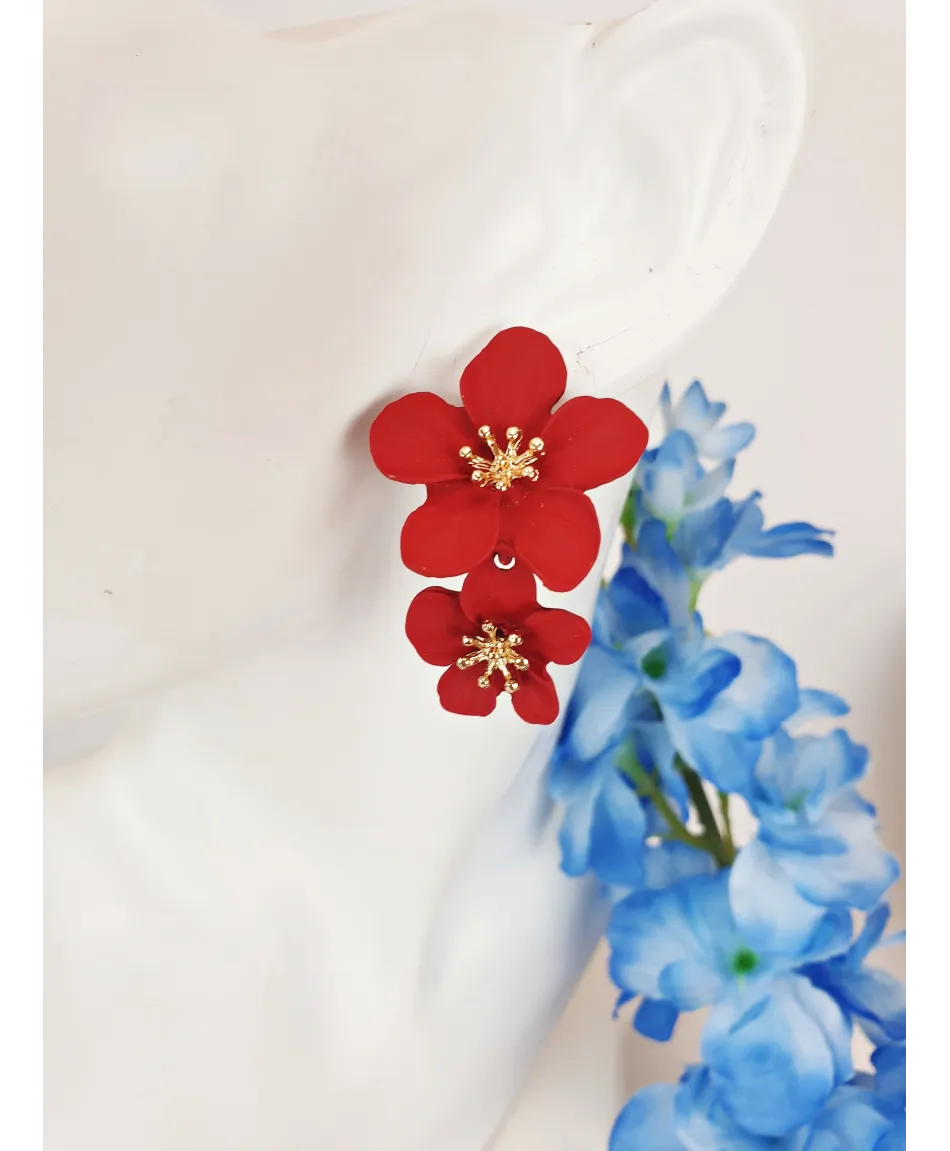 Kolczyki kwiaty Kolczyki kwiaty