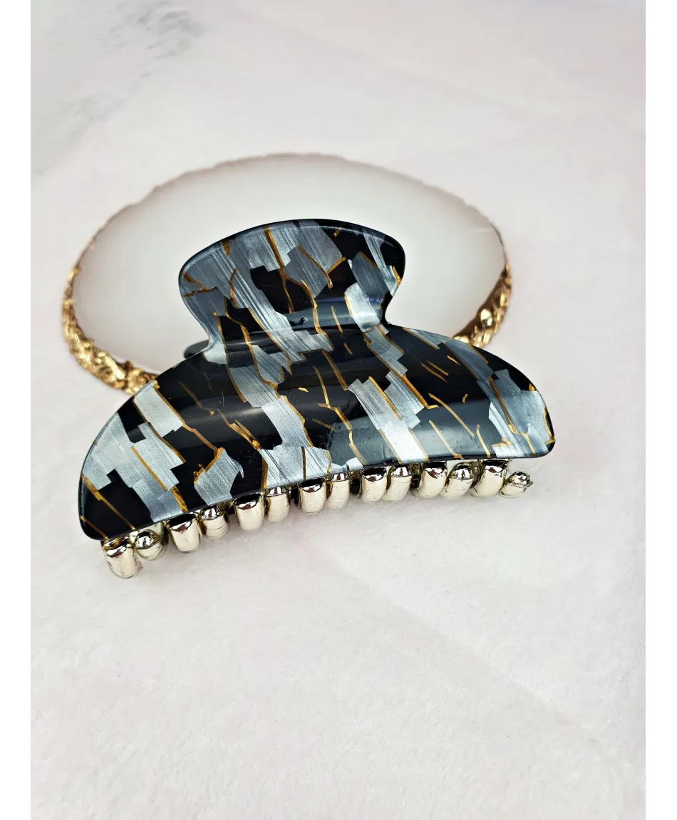 Spinki klamry do włosów ze wzorami