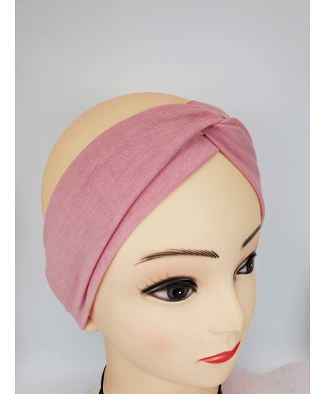 Opaski na włosy z węzłem jednolite