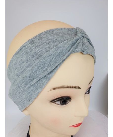 Opaski na włosy z węzłem jednolite