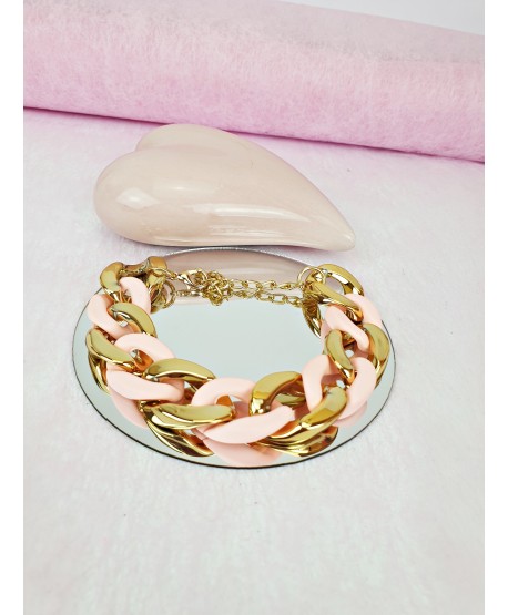 Bransoletki kolorowe łańcuchy