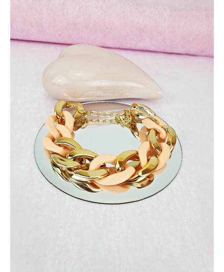 Bransoletki kolorowe łańcuchy