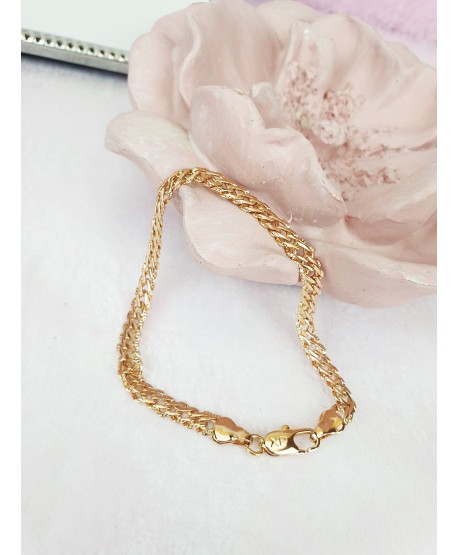 Bransoletka stal łańcuszkowa gęsty splot