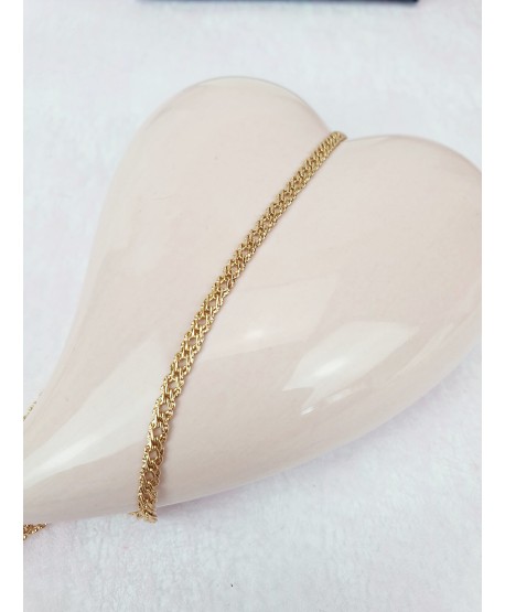 Łańcuszek stal gęsty splot