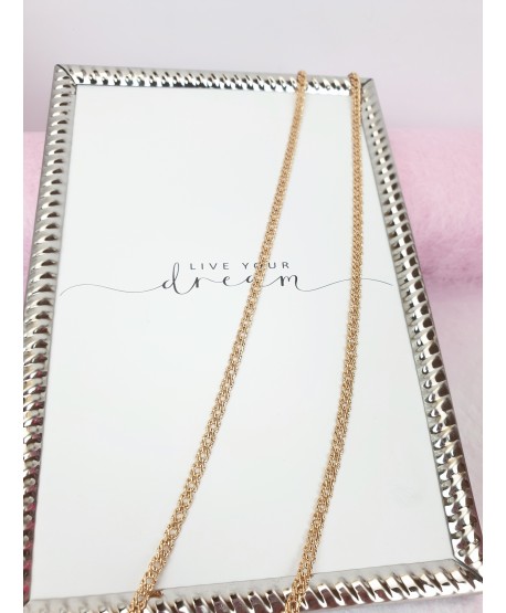 Łańcuszek stal gęsty splot