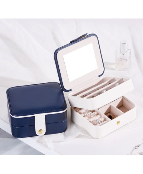 Szkatułka mała granatowa